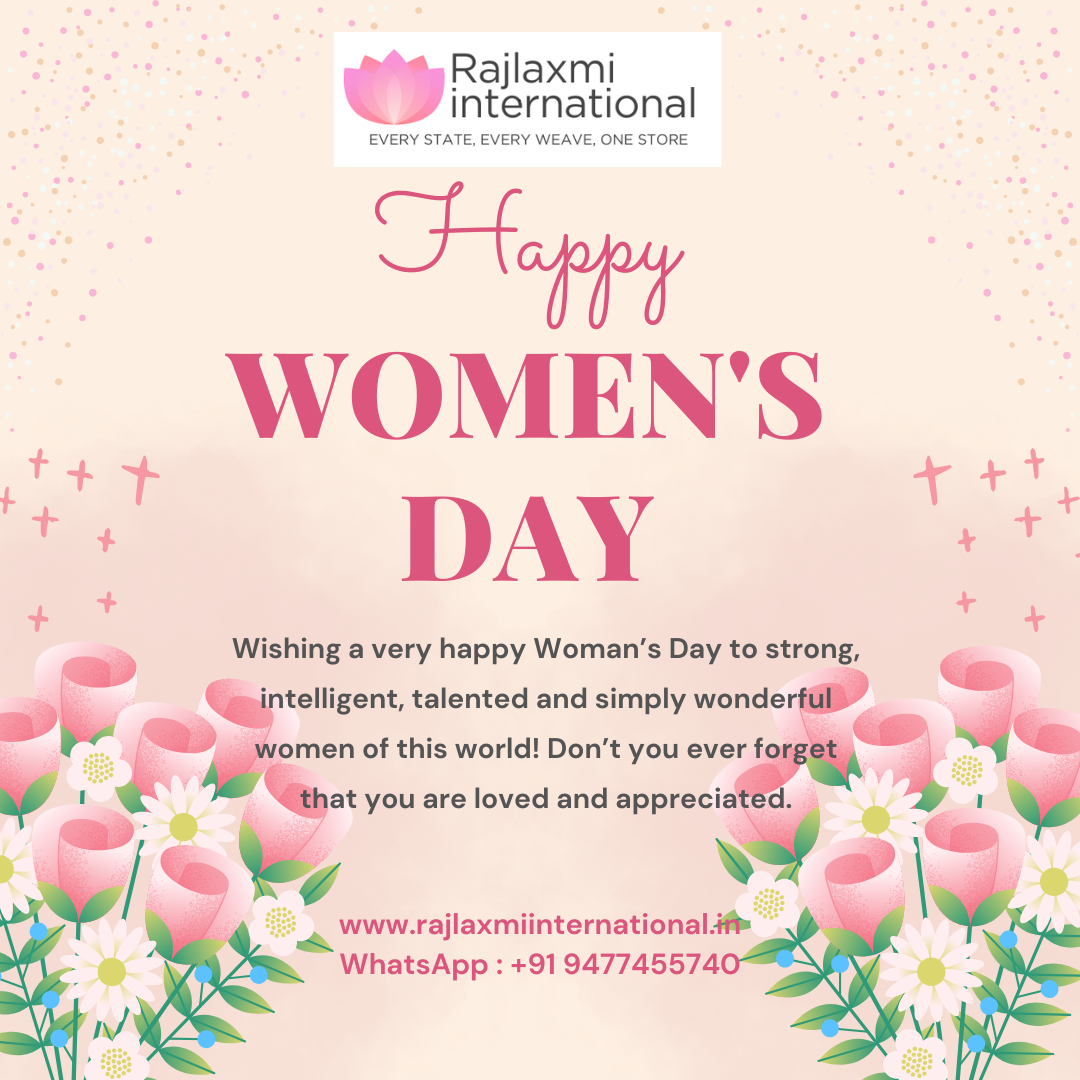 Women's Day Special: Celebrating Strength, Tradition & Empowerment with Rajlaxmi International