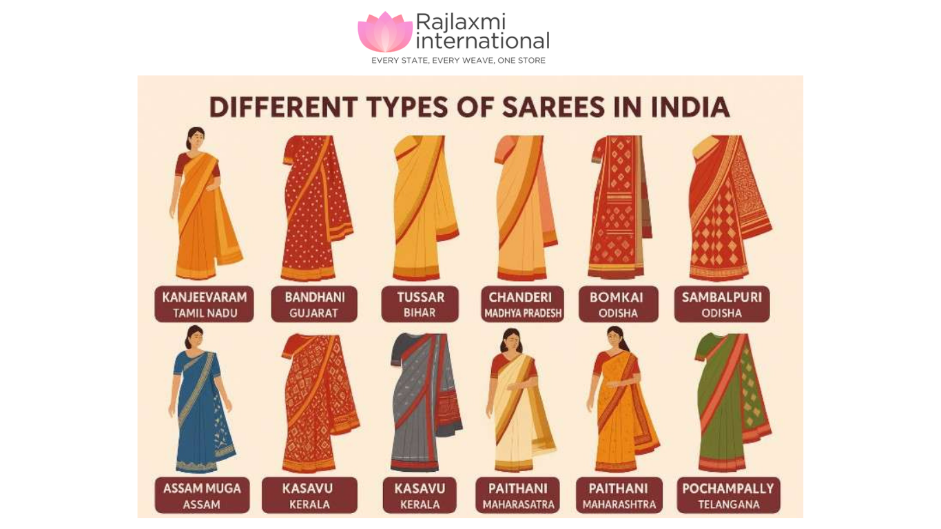 State-Wise Special Sarees of India: A Complete Guide to India's Timeless Weaving Heritage