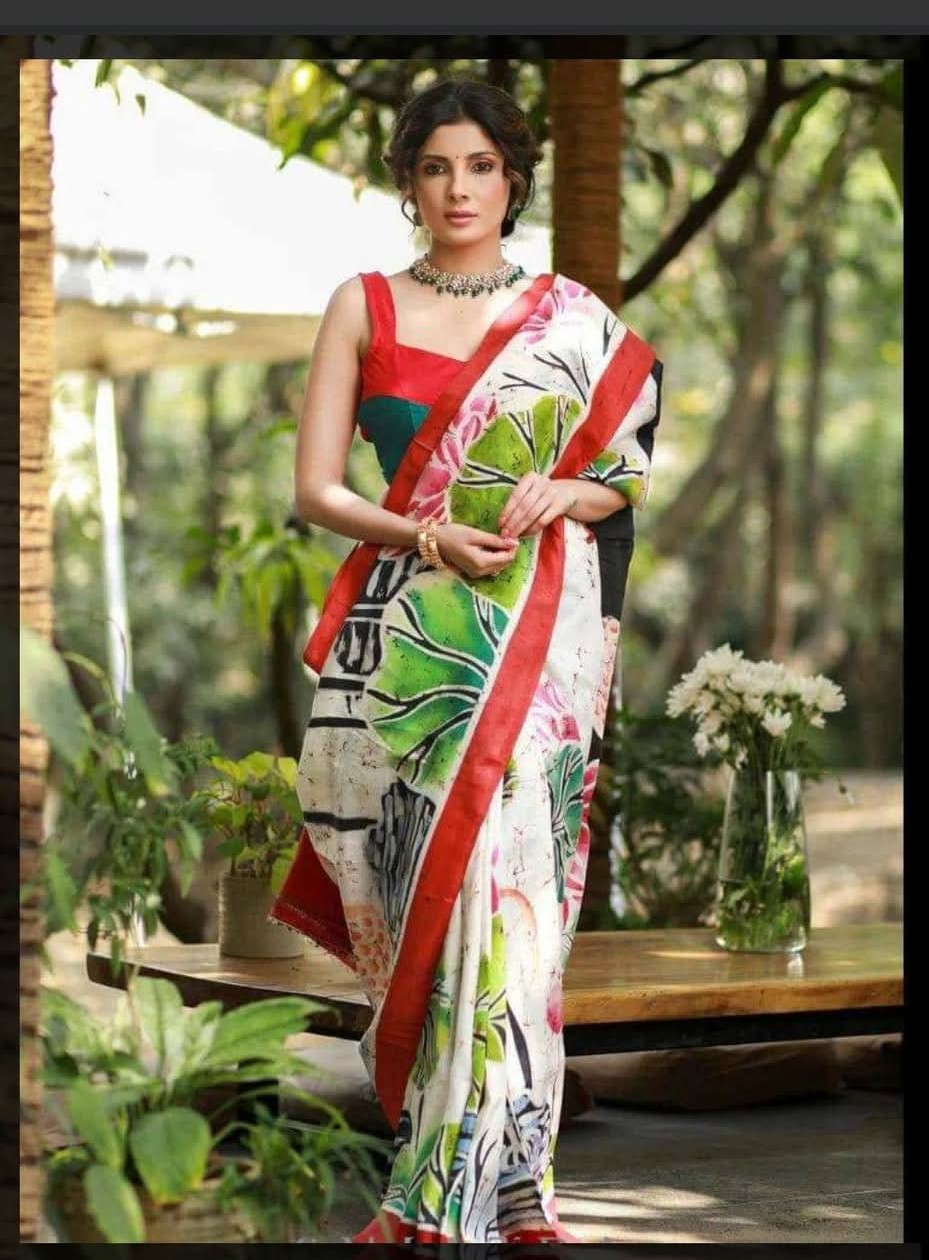 Pure Murshidabad Silk Saree – A Timeless Symbol of Bengal's Rich Heritage