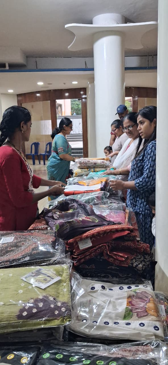 Rajlaxmi International’s Successful Bangalore Exhibition: A Celebration of Sarees, Tradition & Women Entrepreneurs