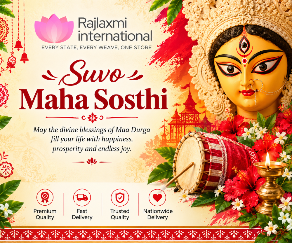 Durga Puja Sasthi Special: Best Bengali Dressing Ideas and Makeup Tips for a Stunning Festive Look