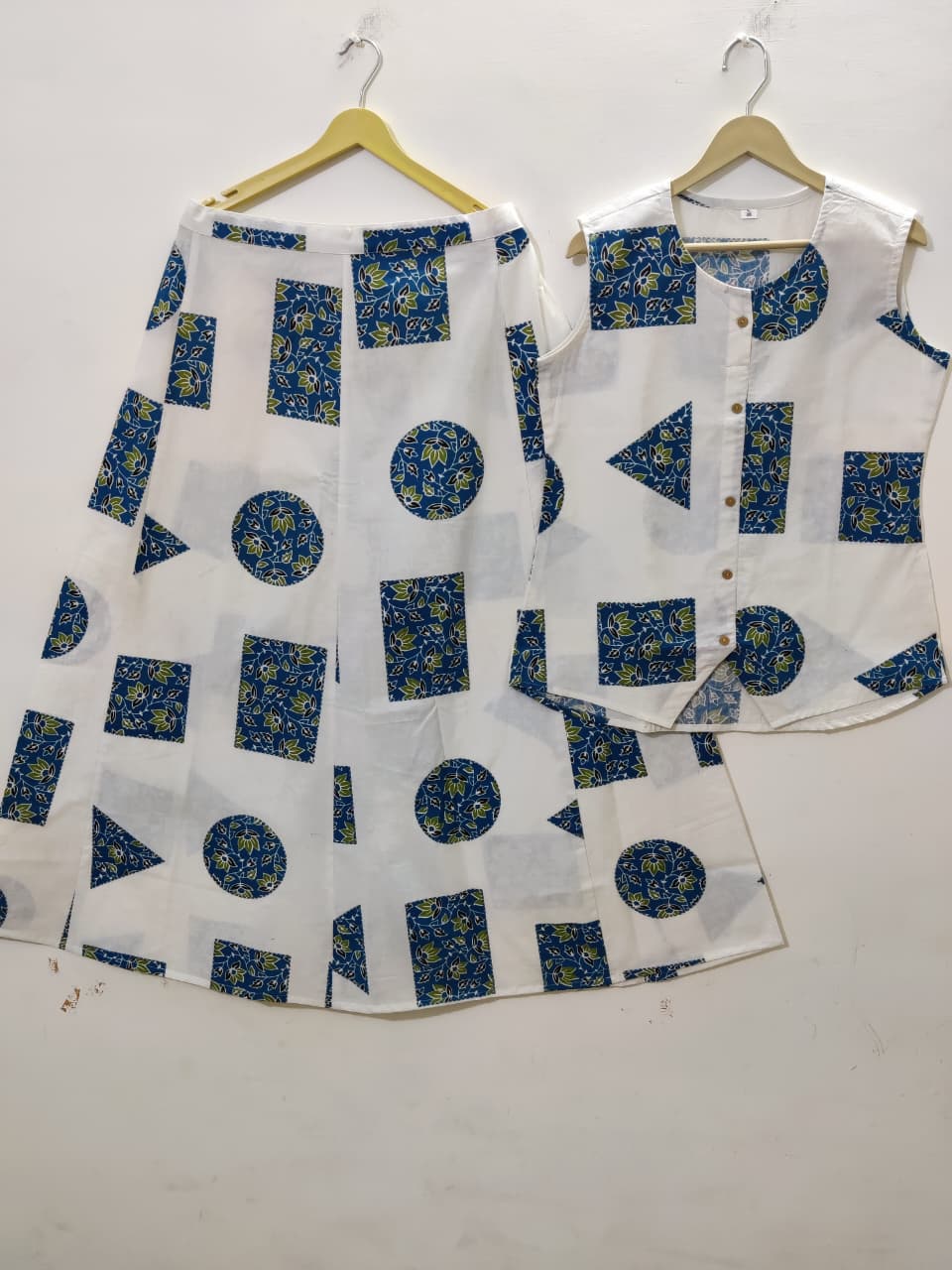 Cotton Skirt - White