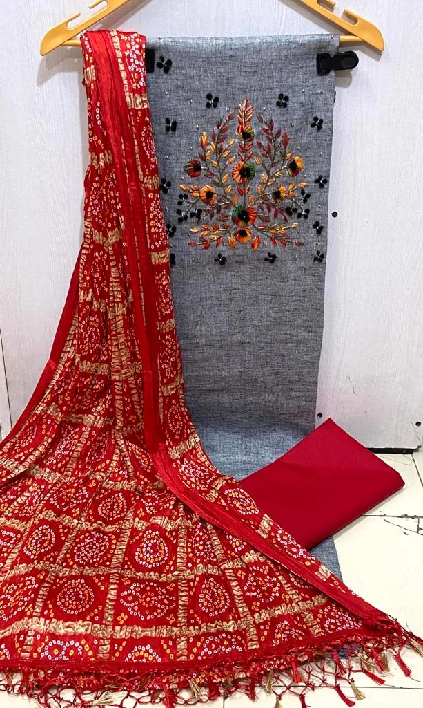 Elegant Cotton Silk Dress Material Collection for Women