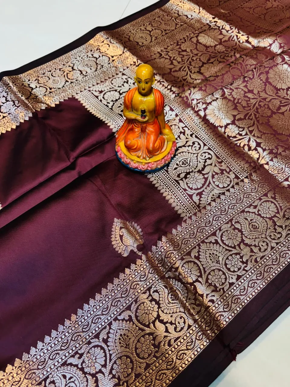 Most Demanding Muga Silk Saree Collection - Maroon