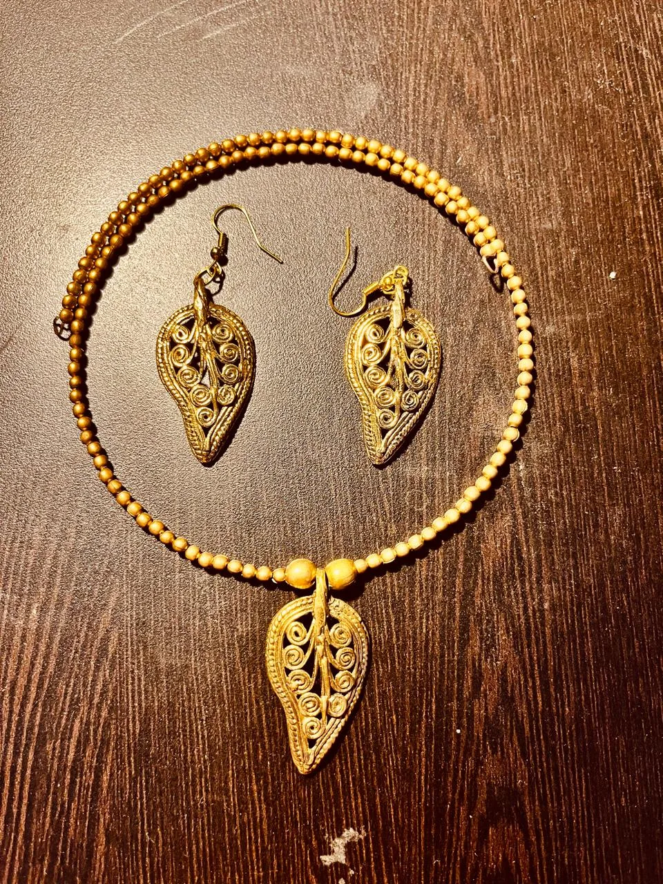 Premium Quality Brass Jewellery Set for Women - Design 3