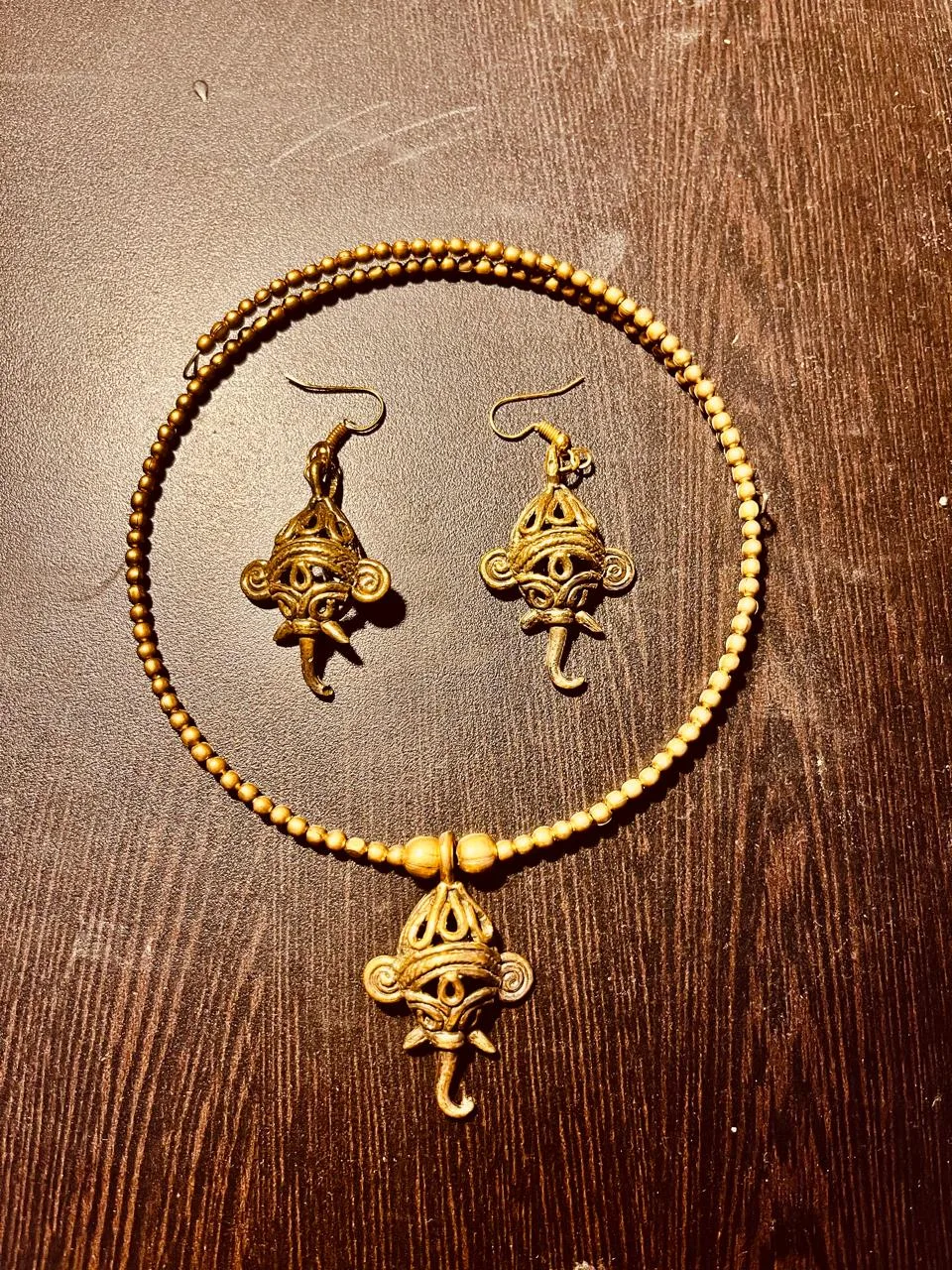 Premium Quality Brass Jewellery Set for Women - Design 5