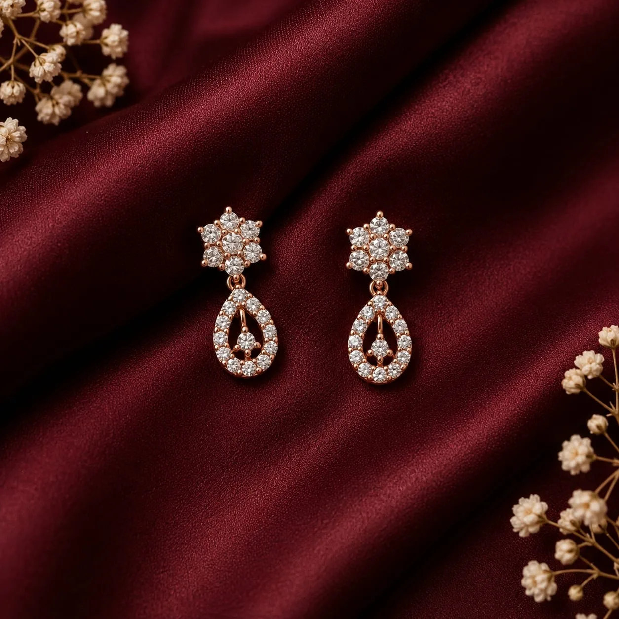 American Diamond-Inspired Set for Women | Elegant Traditional Jewellery - Design 1