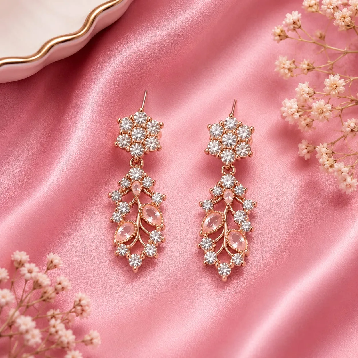 American Diamond-Inspired Set for Women | Elegant Traditional Jewellery - Design 3