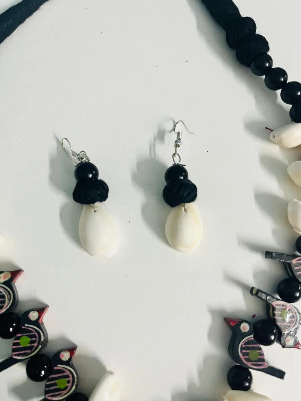 Handmade Oxidised Fusion Jewellery Set - Design 1