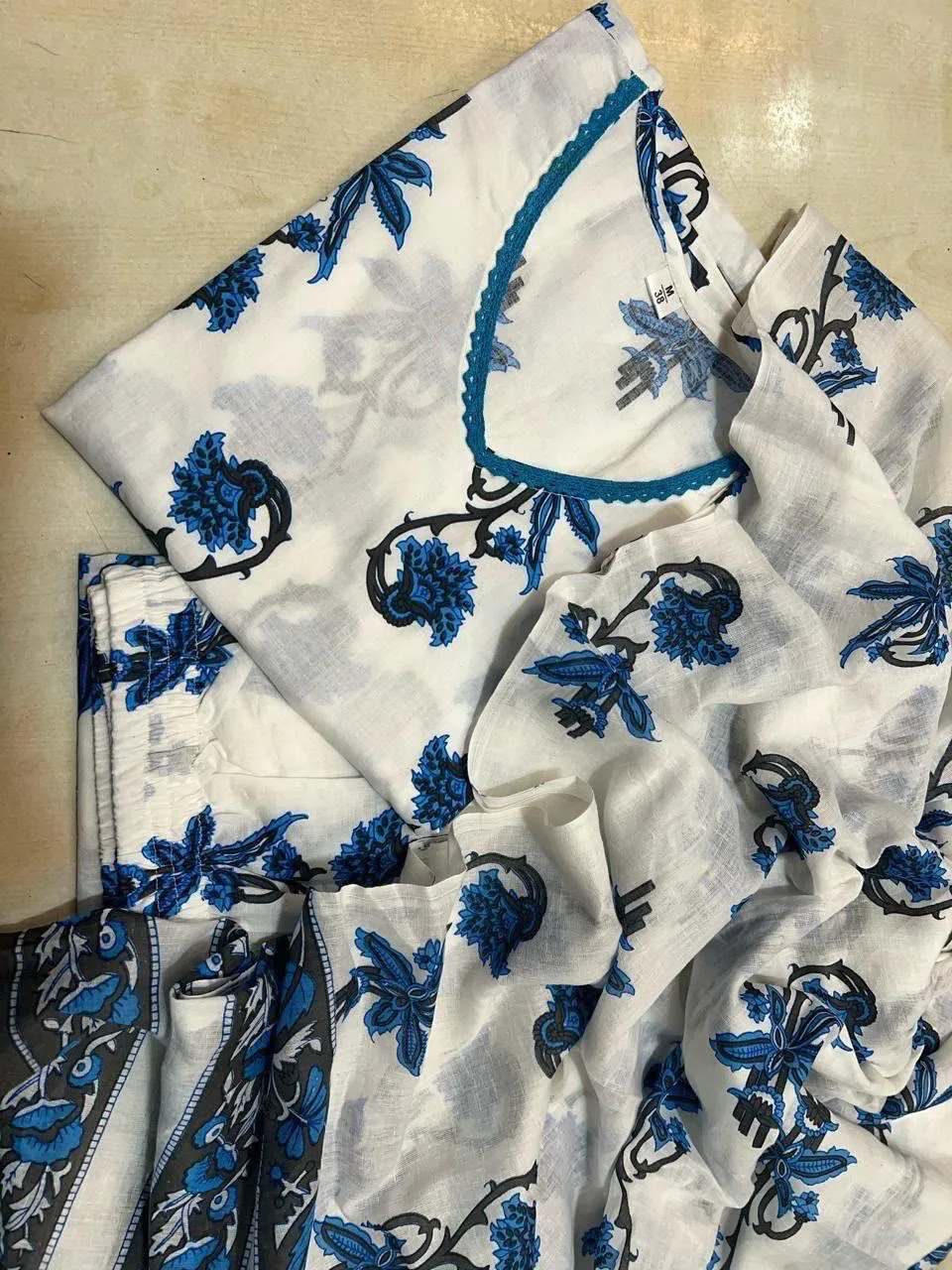 Summer Special Cotton Suit - Blue