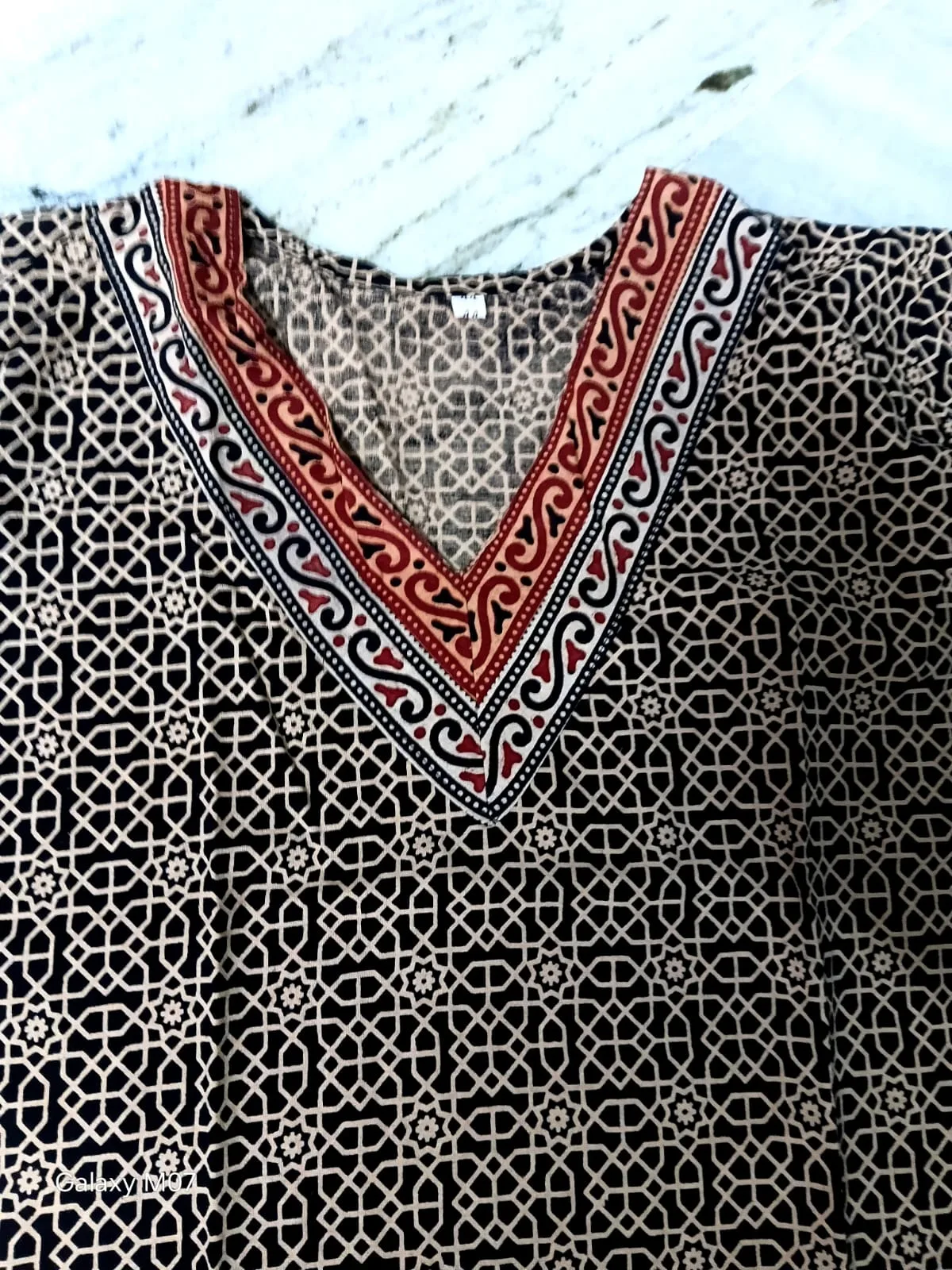 Ajrakh Cotton Kurti – Puja Special Offer - Design4